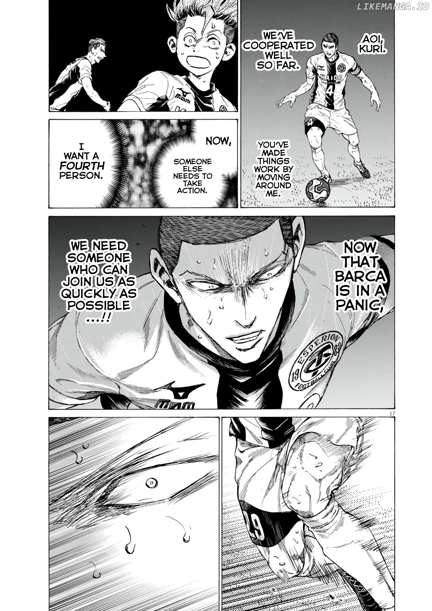 Ao Ashi, Chapter 396 image 17